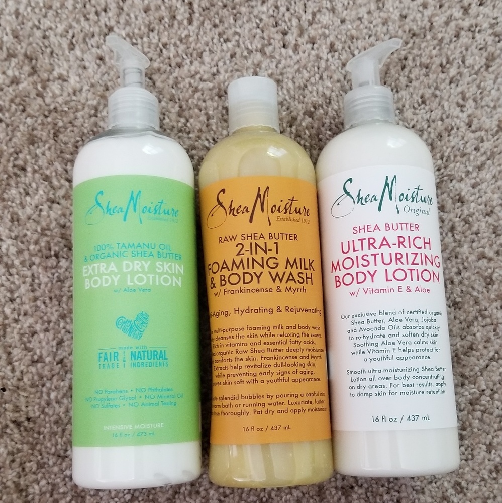 Shea Moisture Ultea Rich lotion Bundle